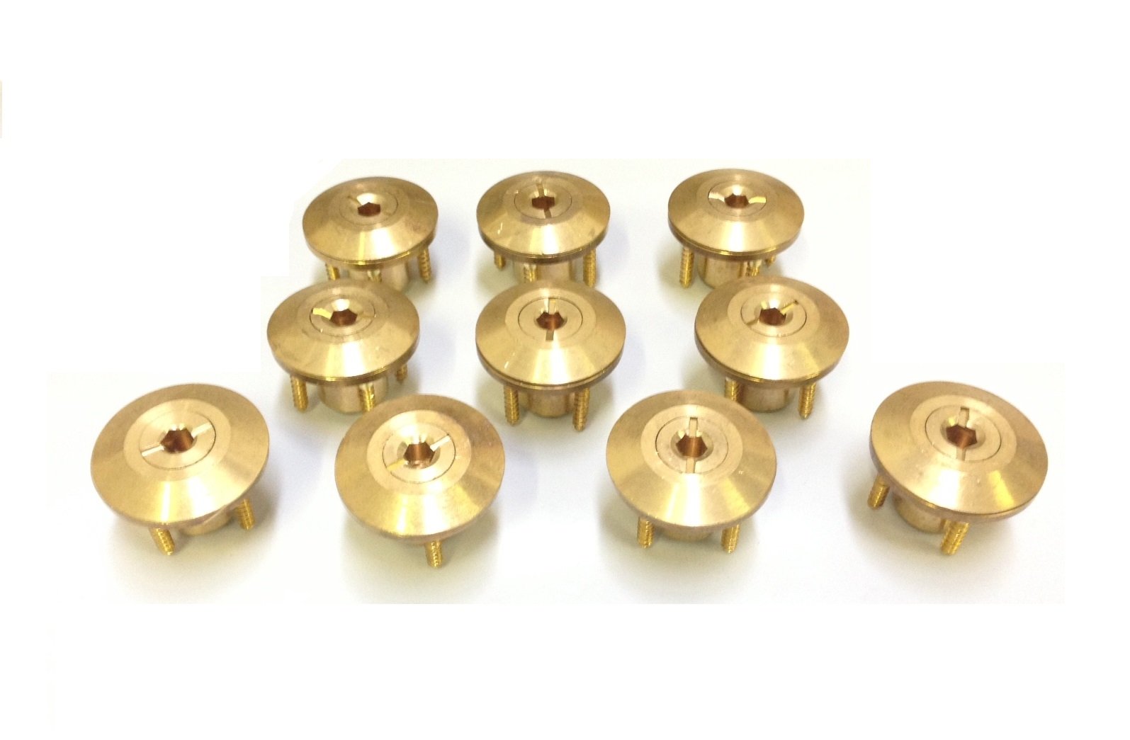 Southeastern 10 Pack Swimming Pool Brass Wood Deck Anchor For Pool Safety Cover