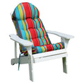 Enipate Weather Resistant Adirondack Chair Cushions High Back Indoor Outdoor Patio Tufted Lounge Cushion Seat Pads