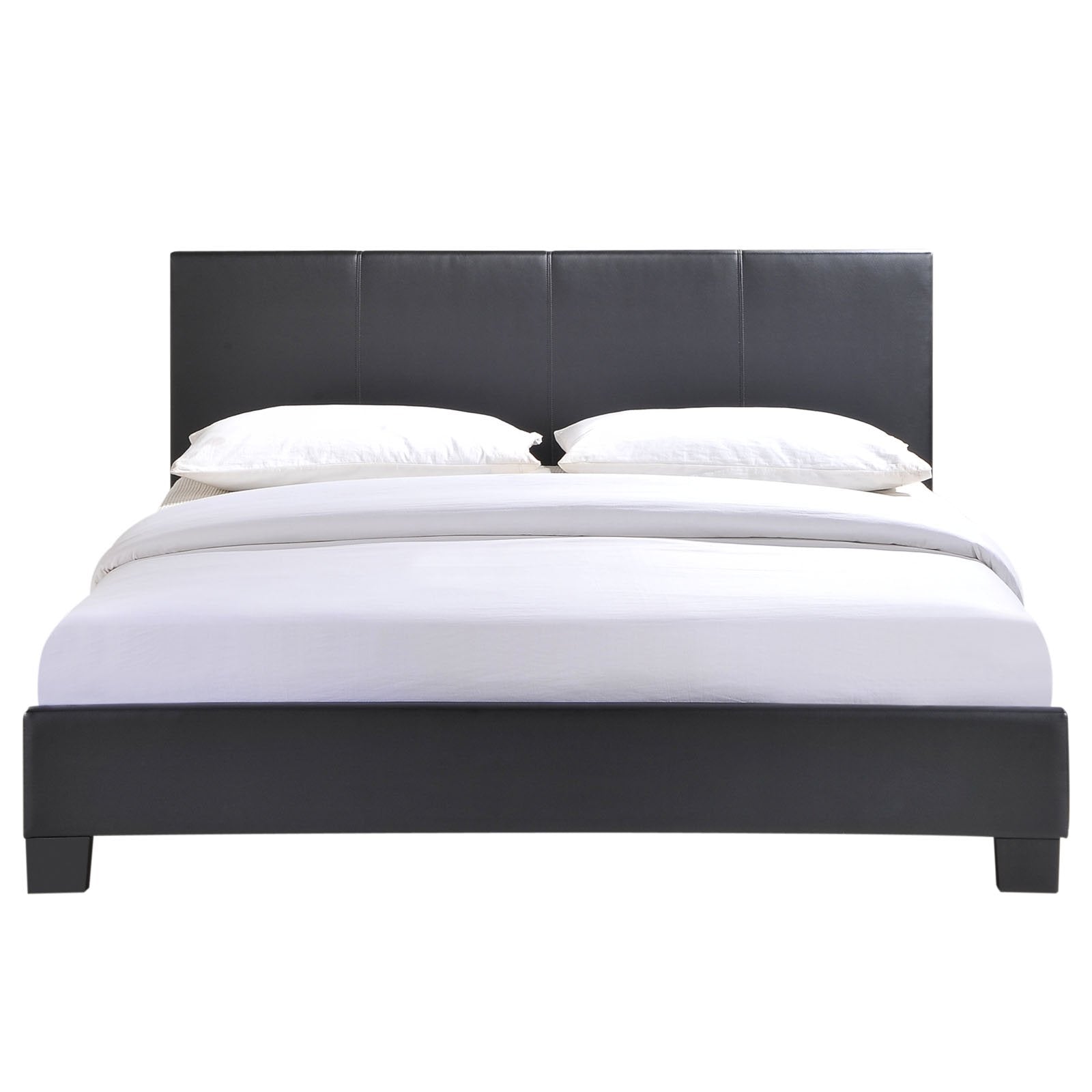Modway Alex King Vinyl Bed In White