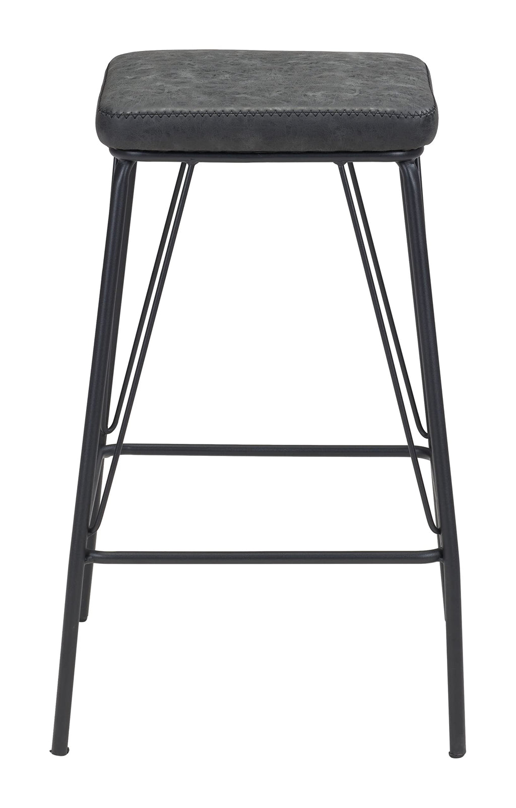 Zuo Samuel Counter Stool Vintage Black