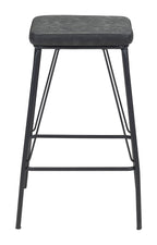 Zuo Samuel Counter Stool Vintage Black