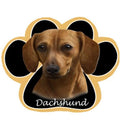 Red Dachshund Dog Paw Non-Slip Mousepad