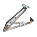 Rok Hardware Ratchet Headrest Fitting for Beds, Desk Lids, Drafting Tables, and Drawing Boards, Steel
