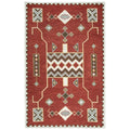 Rizzy Home Alora Decor Durango 10' X 13' Southwest/Tribal Red/Multi Hand-Tufted Area Rug