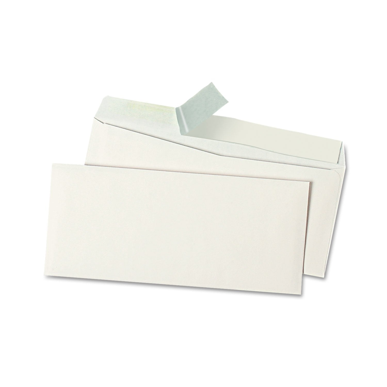 Universal Office Products 36003 Peel Seal Strip Business Envelope, 10, 4 1/8 X 9 1/2, White, 500/Box