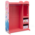 Disney Princess Dress & Play Boutique - Pretend Play Costume Storage Closet/Wardrobe for Kids with Mirror & Shelves by Delta Chi