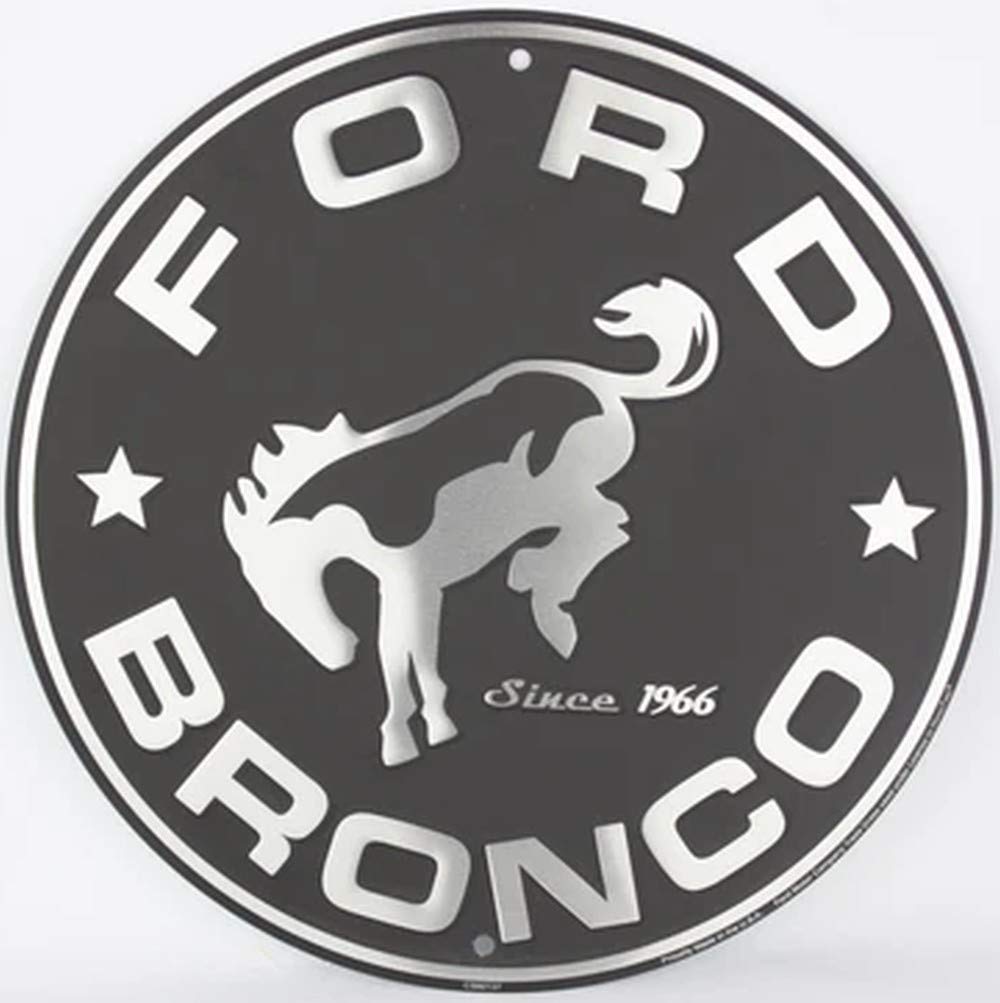 Hangtime Ford Bronco 24 Inch Garage Sign