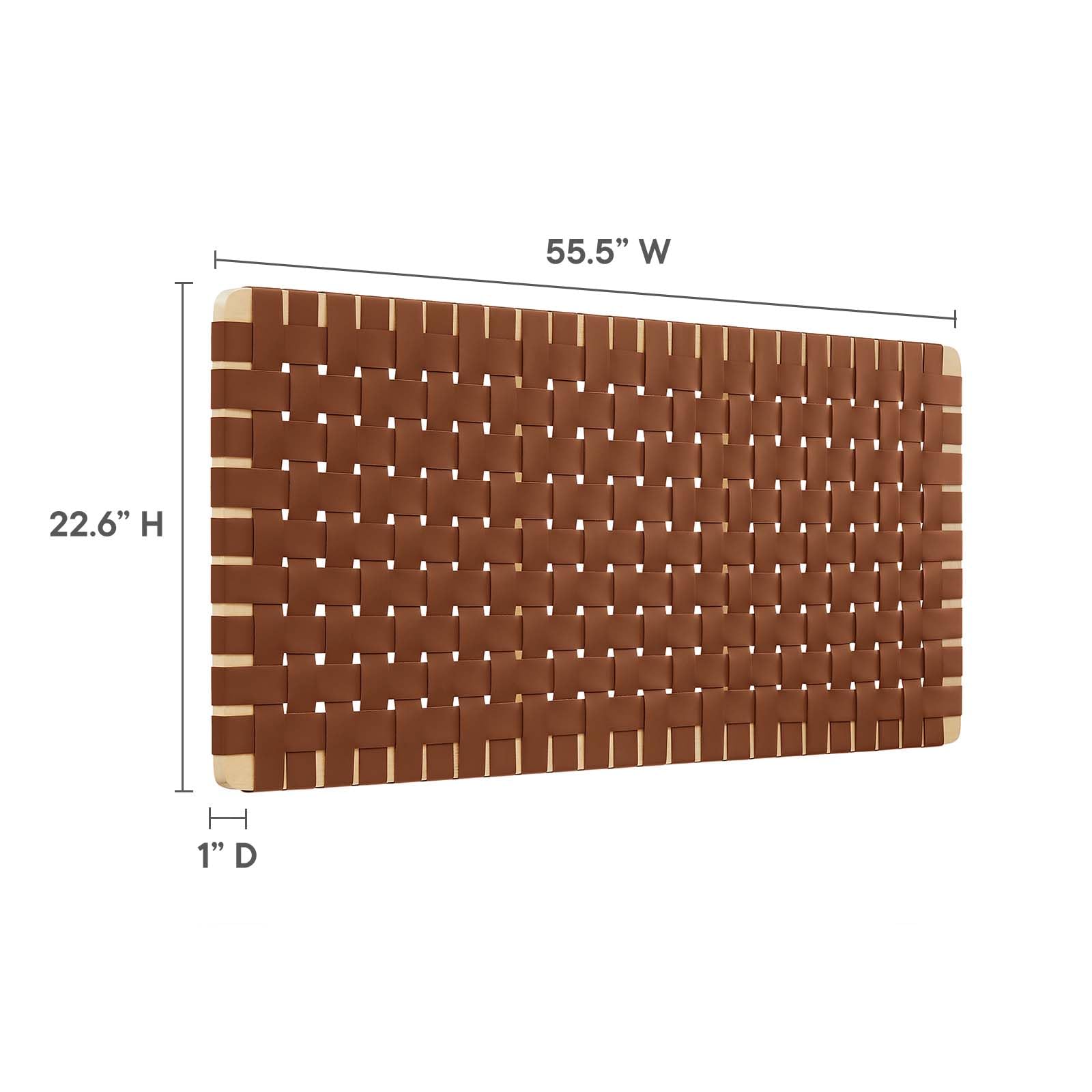 Modway Sparta headboards, Full, Natural Brown
