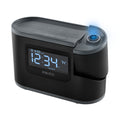 Homedics SoundSleep Recharged Alarm Clock & White Noise Sound Machine, 6-in-1 Projection Alarm Clock and Sleep Sound Machine, 8 
