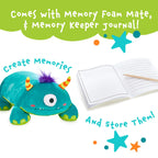 Memory Mates Tasha The One-Eyed Monster Memory Foam Pillow Plush,15    Stuffed Animal
