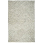 Rizzy Home Alora Decor London 3' X 5' Trellis Beige/Gray/Rust/Blue Hand-Tufted Area Rug