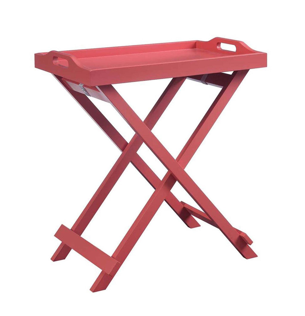 Convenience Concepts Designs2Go Tray Table, Coral