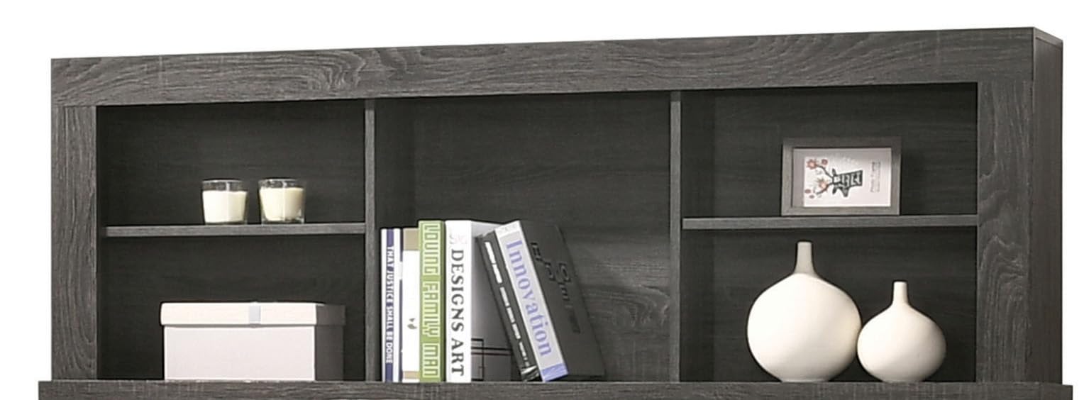 ACME Lantha Queen Bed w/Storage - - Gray Oak