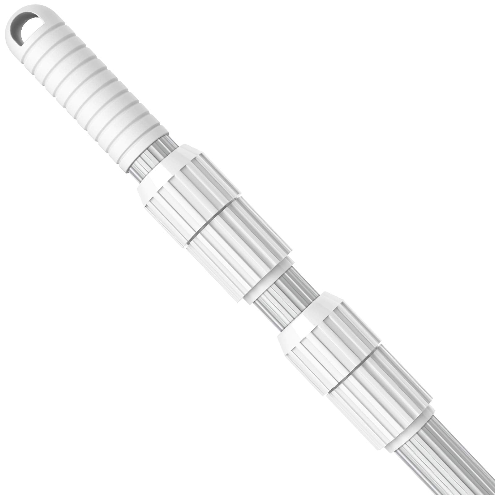 Yeechun Professional Thicken 12 Foot Swimming Pool Pole Telescopic Aluminum Fits Pool Net Skimmer Rake Vacuum Head Brush Cleanin