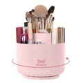 Skydue Makeup Organizer, Rotating Pencil Pen Holder For Desk, Dual-Purpose Desk Organizer For Cosmetics & Pens, Makeup Brush Hol