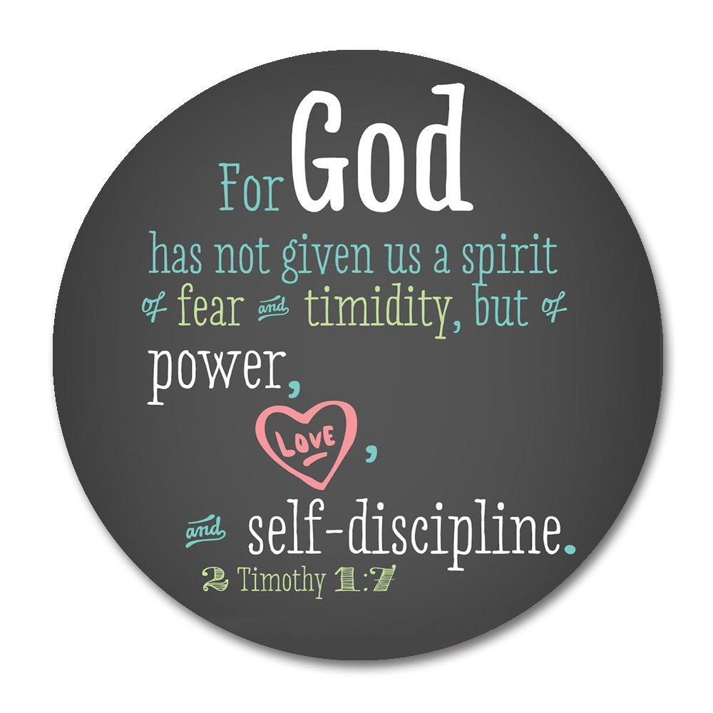 Smooffly Bible Quotes Mouse Pad, Bible Verses Mouse Pad Inspirational Quotes Christian For God Has Not Given Us A Spirit Of Fear