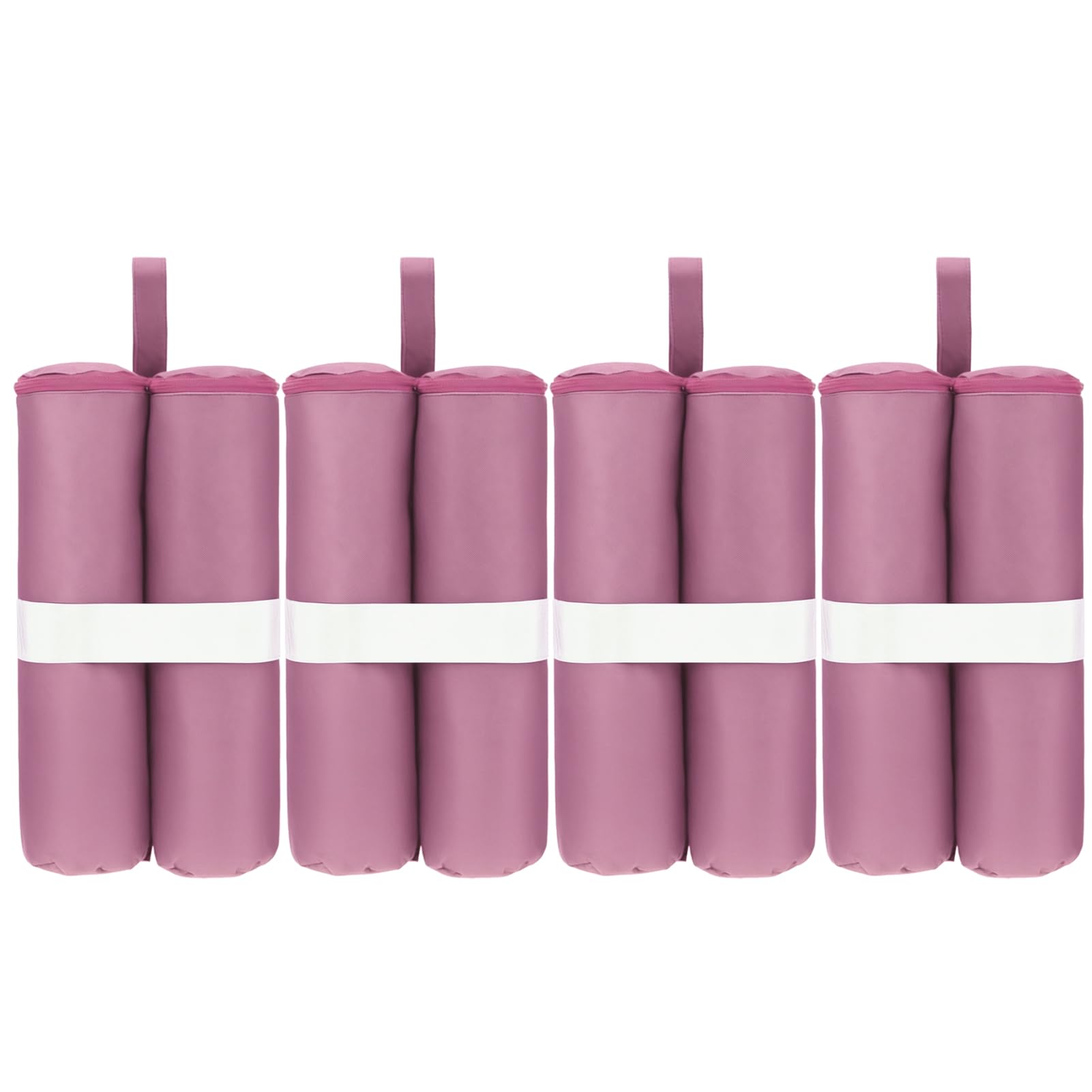 Moocy Pink Sand Bag For Canopy Weights, Heavy Duty Pop Up Canopy Leg Tent Sandbags, Instant Shelter, Tailgate Tent Anchor Bags,