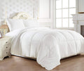 Elegant Comfort Luxurious Goose Down Alternative Double Fill Comforter (Duvet Insert), Full/Queen Size, White