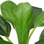 Vidaxl - Artificial Banana Tree With Pot, Indoor Greenery, Real Wooden Stems & Plastic Leaves, Easy Assembly, 98.4" Tall, Suitable For Office Décor