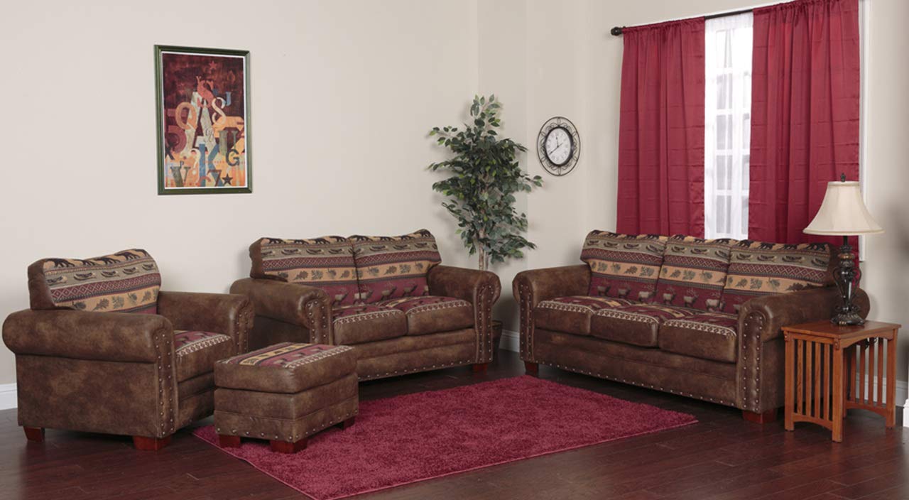American Furniture Classics 4-Piece Sierra Lodge Sofa