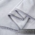 Polar Fleece Blankets King Size For The Bed Extra Soft Brush Fabric Super Warm Bed Blanket Lightweight Couch Blanket 90' X 108'