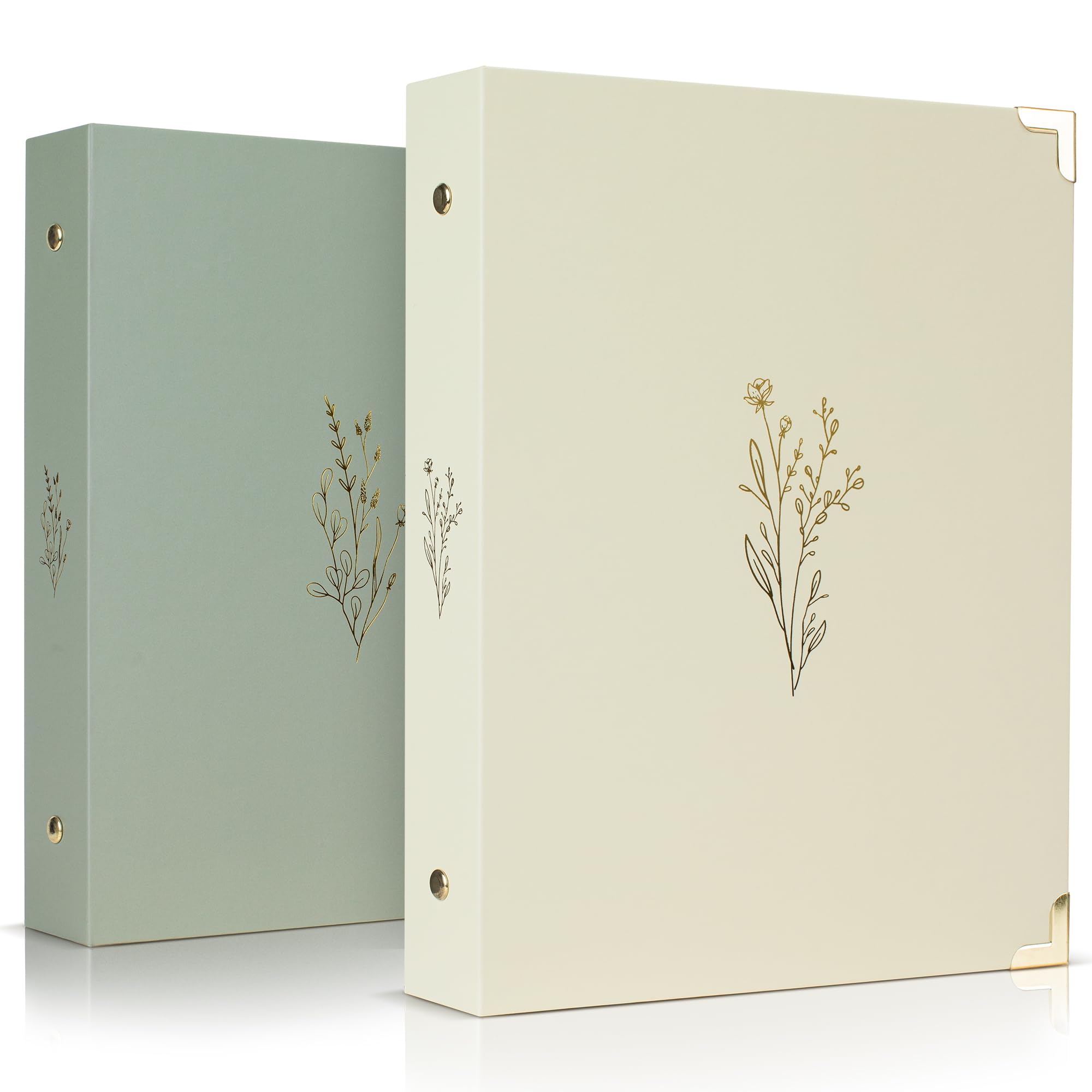 Aesthetic 6 Ring A5 Binder Set Of 2 - The Perfect Small 0.75 Inch Planner Binder For Journaling Or Collections - Refillable Note