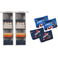 Kuber 4 Shelf Closet Hanging Organizer | Pencil Pouch