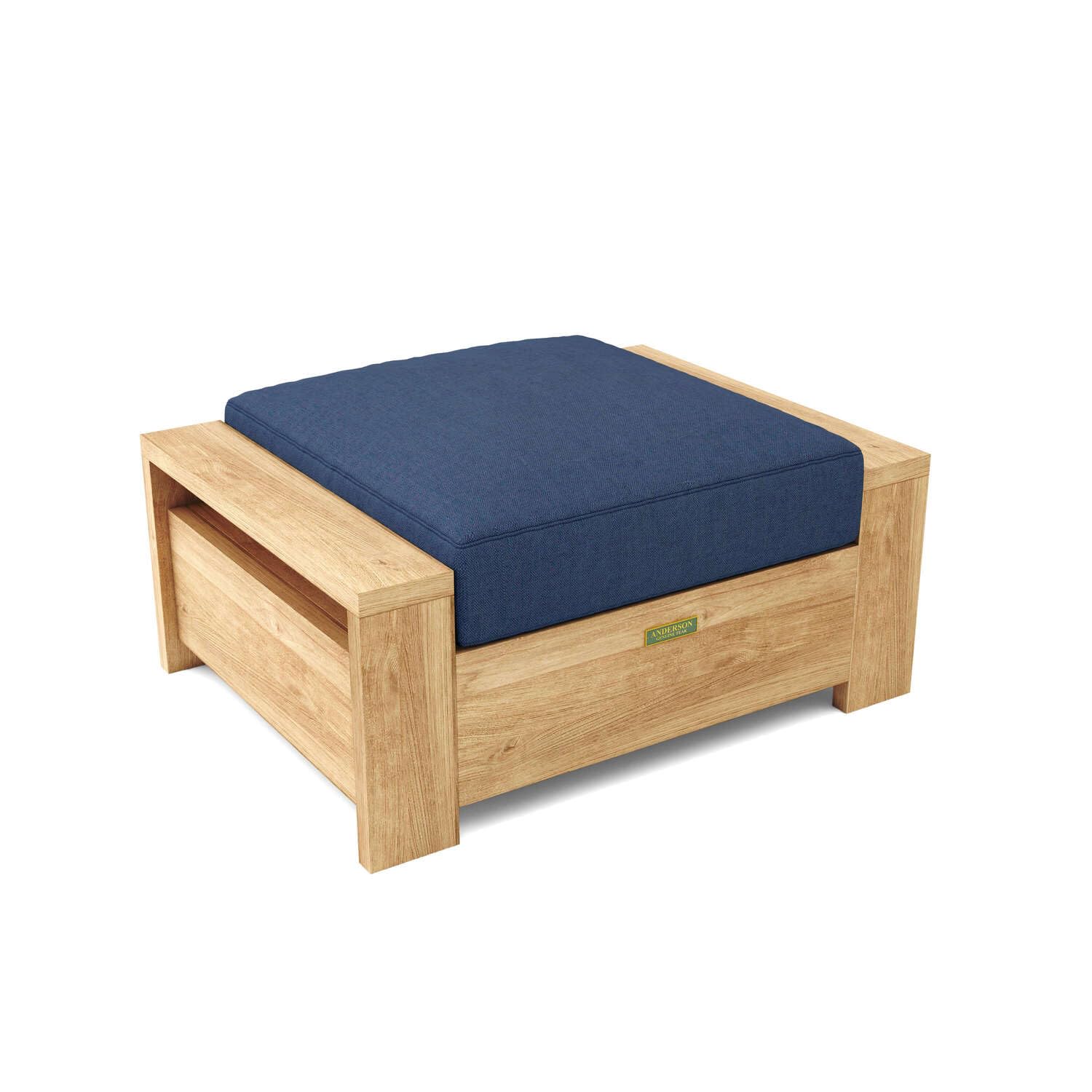 Anderson Teak Madera Ottoman