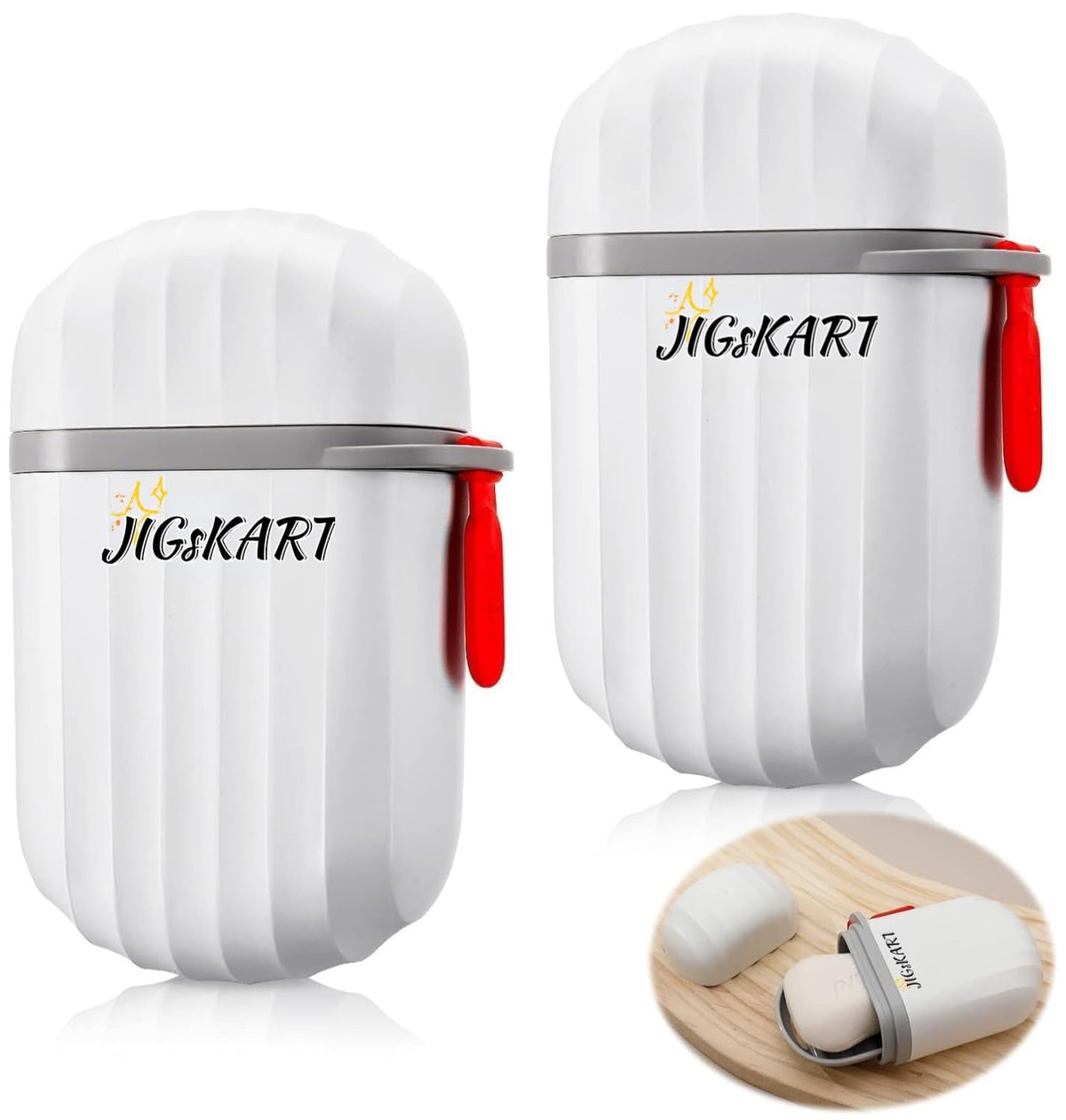 JIGsKART Travel Soap Box| Travel Soap Case with Leak Proof Lid| Travel Soap Holder| Portable Soap Box Soap Container Box with Co