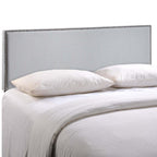 CasaFoyer  Region Linen Fabric Upholstered Full Headboard | Spacious & Elegant Design | Nailhead Trim | Modern Decor | Fits Most Full Beds