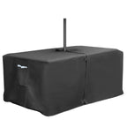 Rectangular Patio Table Cover With Umbrella Hole 72''L X 44''W X 24''H (Cover Size