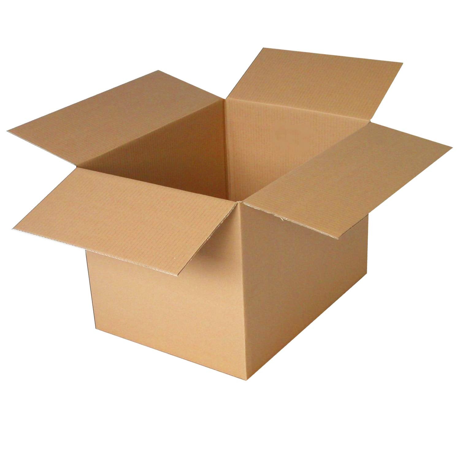 Packagezoom 7 X 7 X 7 Inches Medium Moving Boxes Strong Shipping Boxes, 25 Pack