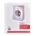Staples 463364 Presentation Binder 24 Sleeve Capacity White