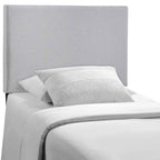 CasaFoyer  Region Linen Fabric Upholstered Twin Headboard | Spacious & Elegant Design | Modern Decor | Includes One Headboard | Sky Gray