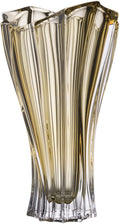 12.5 Crystal Bud Vase Plantica. Amber Flower Vase
