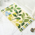 Roseate Hemlock Super Soft AntiSkid (40x60 cm) Super Absorbent Mats Microfiber 2000 GSM Mat for Bathroom/Kitchen/Door Mats for