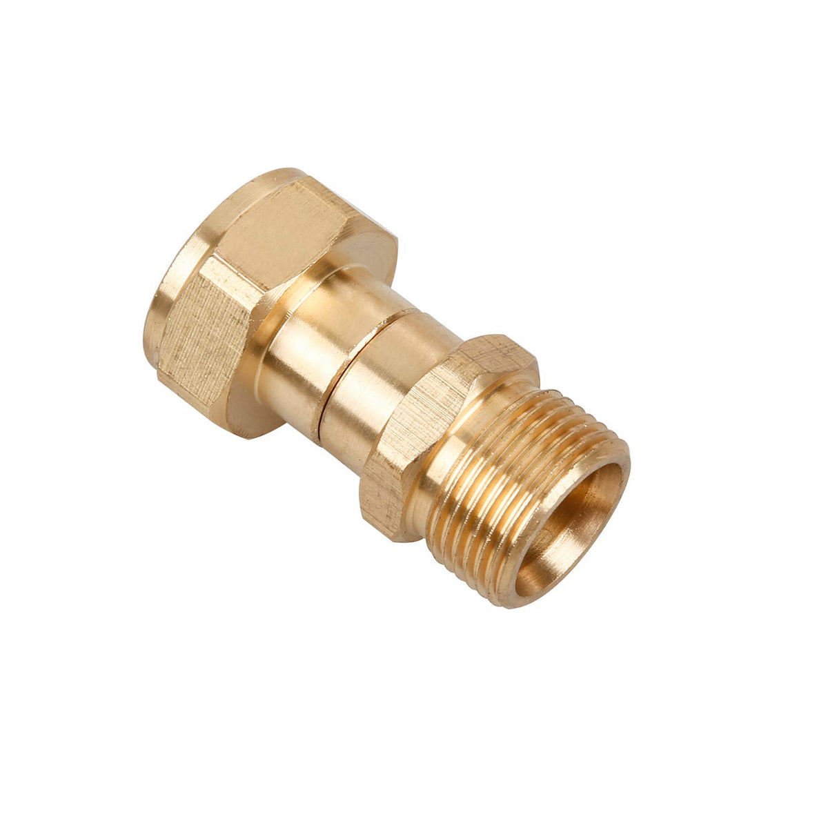 Sooprinse Pressure Washer Swivel Joint, Kink Free Gun To Hose Fitting, Anti Twist Metric M22 14Mm Connection, 3000 Psi