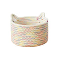 ZAPORA Laundry Basket Woven Laundry Basket Desktop Storage Bag