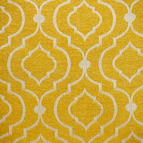 HomeRoots 100% Cotton Daffodil Yellow Throw Pillow