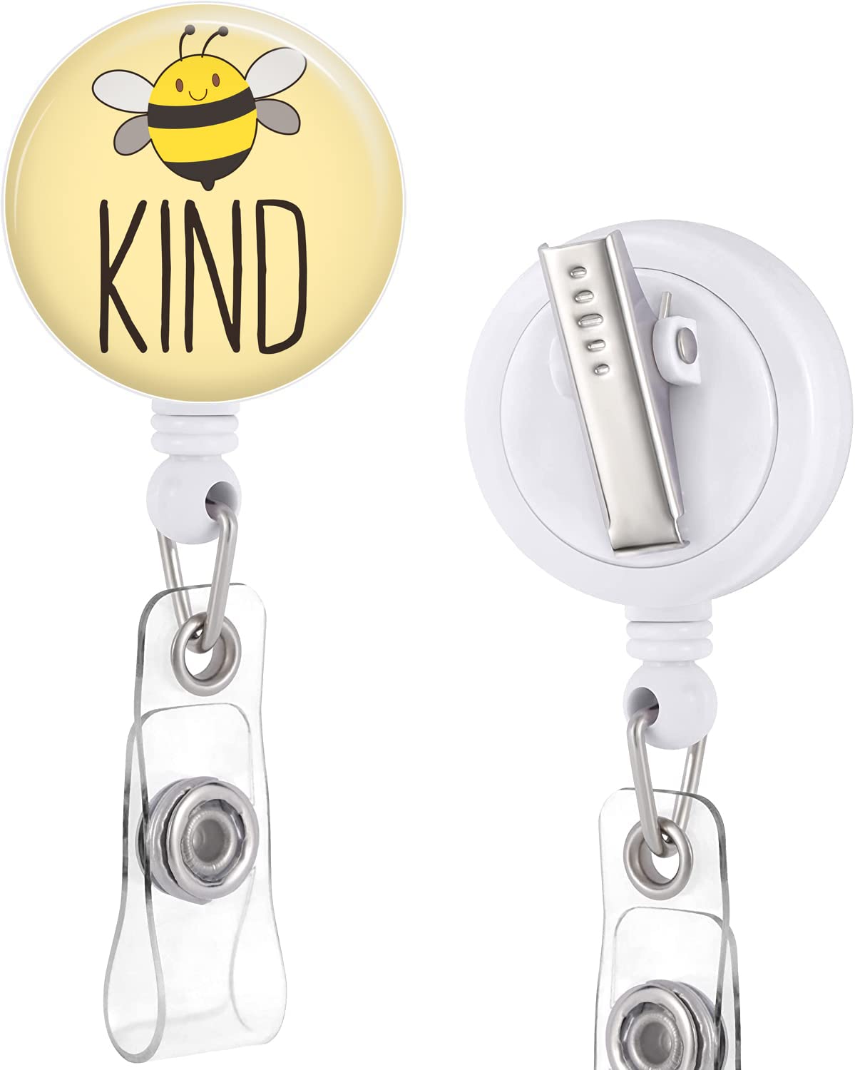 Jupswan Badge Reels Holder Retractable With Clip For Nurse Women Cute Funny Fun Cool Anime Cartoon Character Nursing Doctor Medi