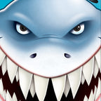 Beistle Plastic Shark Door Covers, 6' X 30', Set Of 2 - Under The Sea Nautical Party Supplies, Fish Themed Birthday Decorations