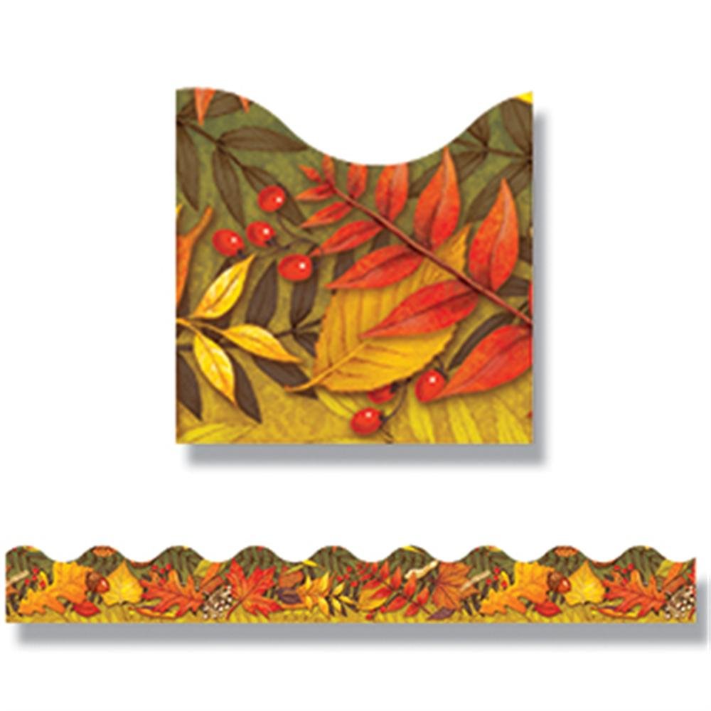 Trend Enterprises, Inc. Leaves Of Autumn Terrific Trimmers, 39 Ft