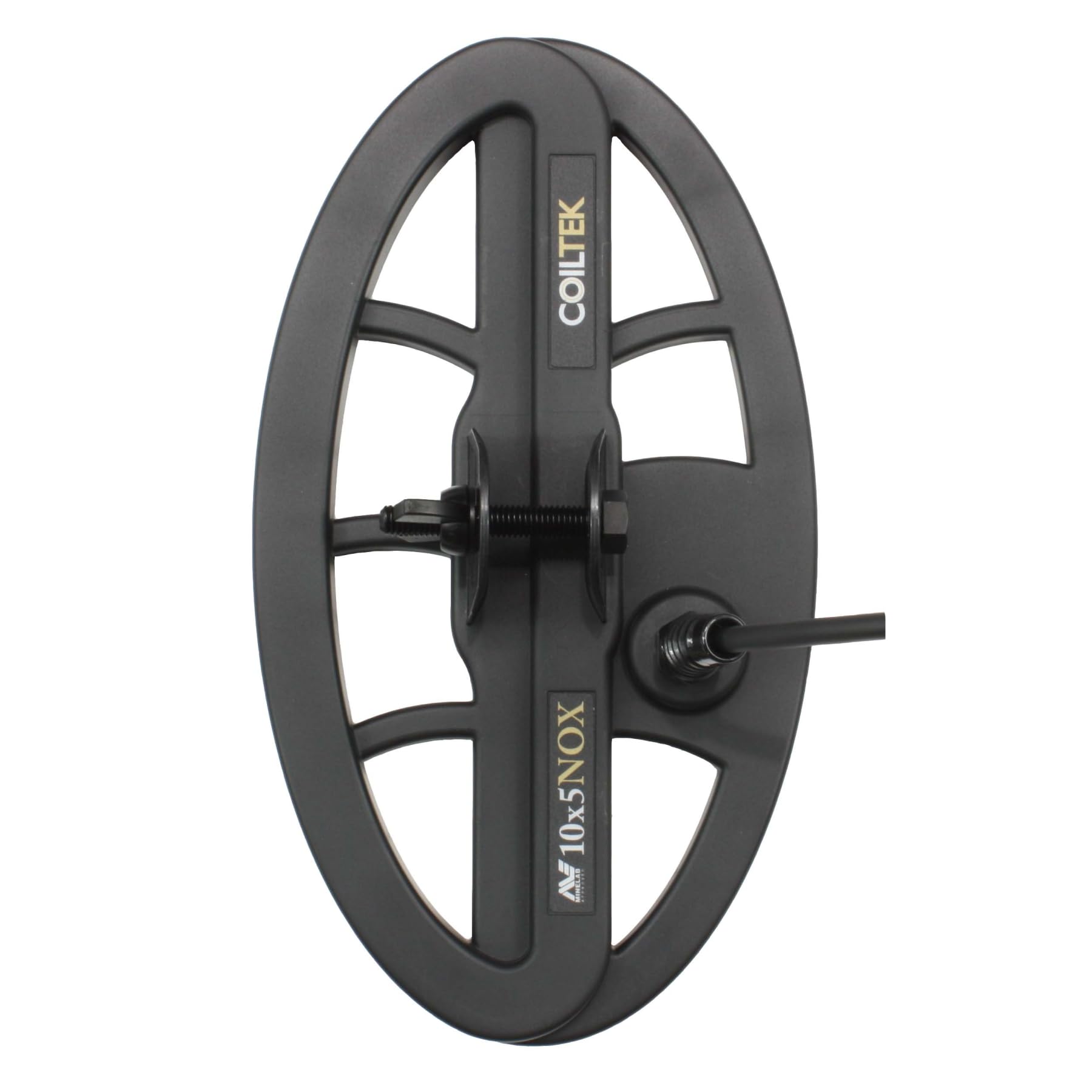 Coiltek 10    X 5    Nox Search Coil - Metal Detector Accessories Compatible With Minelab Equinox Series & X-Terra Pro - Profess
