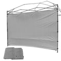Canopy Sunwall, Instant Canopy Sunwall 10Ft X10Ft, Sidewall For Pop Up Canopy Tent, 2 Pack Sidewalls Only, Grey