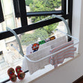 Cyrox Home Plastic & Steel Wall Cloth Dryer Stand  Easy Folding Door Cloth Hanger for Clothing, Socks, Shoes, Plant Holder//Han