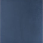 Acme Muata Tufted Velvet Armless Office Chair in Twilight Blue and Chrome