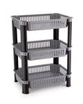 Aexoniz Plastic Stand For Kitchen Storage,Vegetable Trolley Rack For Kitchen Storage Vegetable Organizer,Vegetable Stand For Kit