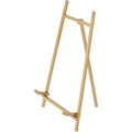 Bards Satin Gold-toned Metal Easel, 9 H x 5.25 W x 6 D, Pack of 3