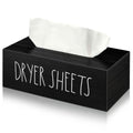 Dryer Sheet Holder Dispenser Container Dryer Sheet Storage Box for Laundry Room Decor Light Luxury Style Fabric Softener Dispens