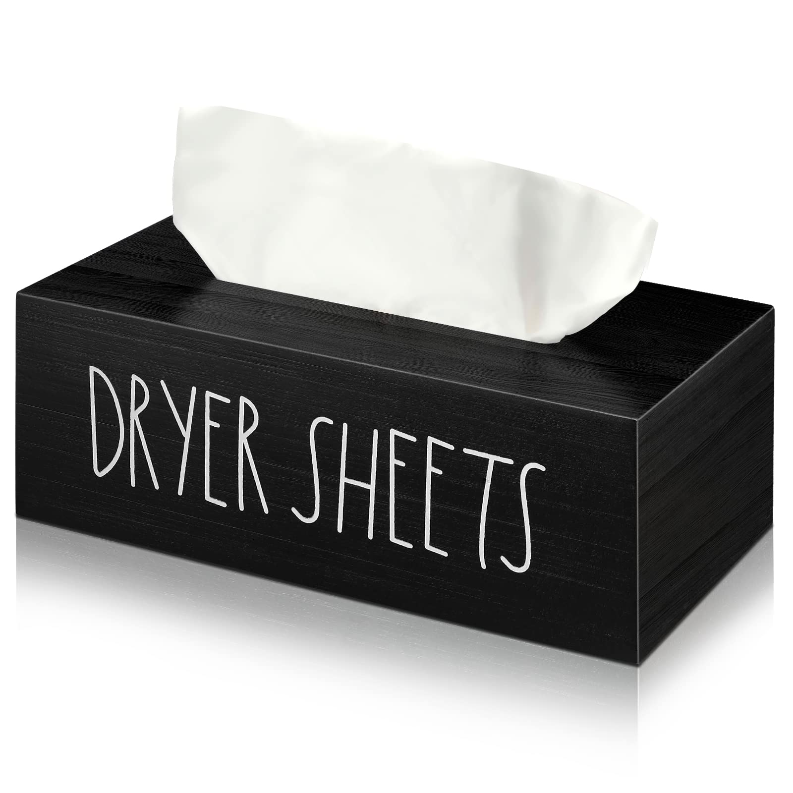 Dryer Sheet Holder Dispenser Container Dryer Sheet Storage Box for Laundry Room Decor Light Luxury Style Fabric Softener Dispens